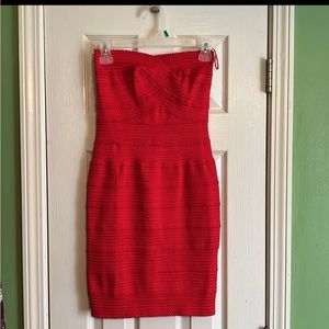 Alythea Red Bodycon Skintight Dress Size S Small